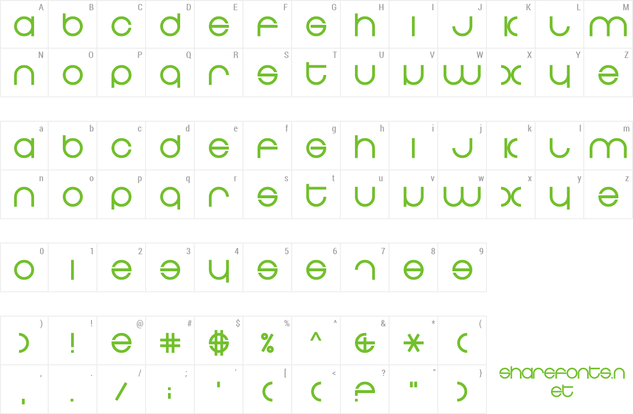 Font Zdyk Pisces preview